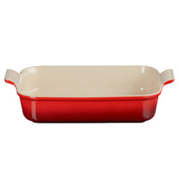Le Creuset - Heritage Ovenschaal rechthoekig Kersenrood 32 x 24 cm Ovenschaal Le Creuset