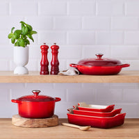 Le Creuset - Heritage Ovenschaal rechthoekig Kersenrood 32 x 24 cm Ovenschaal Le Creuset