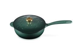Le Creuset - Holly Collection sauspan ø 21 cm gietijzer Groen Le Creuset - Holly Collection sauspan ø 21 cm gietijzer Groen Sauspan Le Creuset