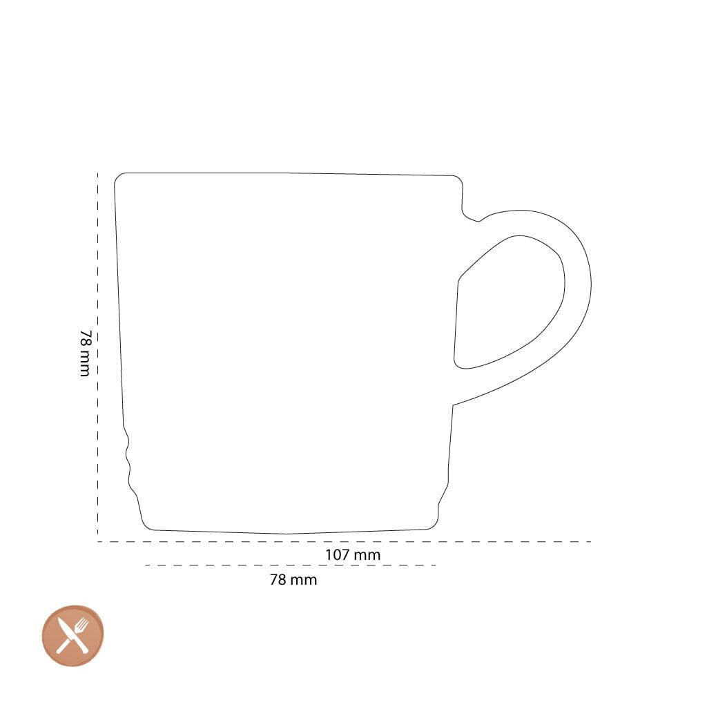 Le Creuset - Koffiebeker Ebbenzwart 0,2l Le Creuset