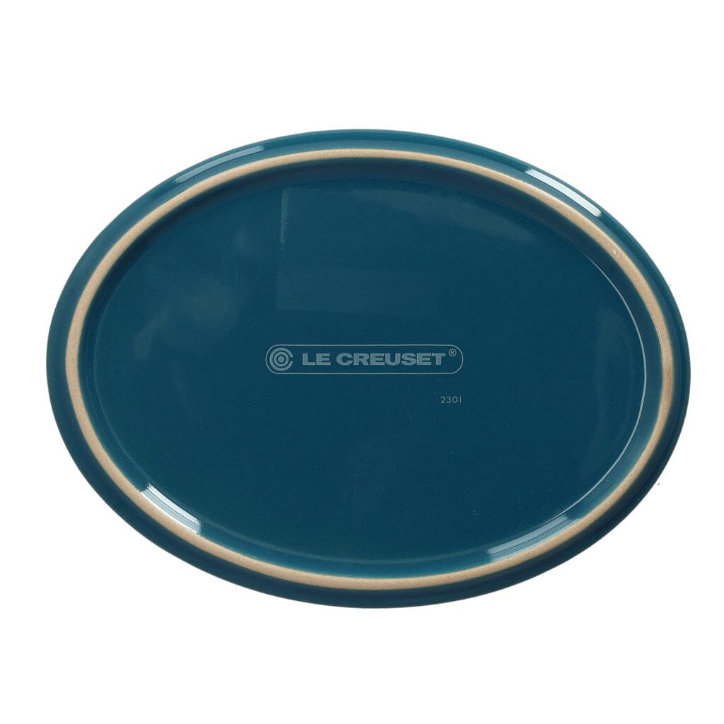 Le Creuset - Lepelhouder ovaal Deep Teal 15cm Keukengerei houder Le Creuset