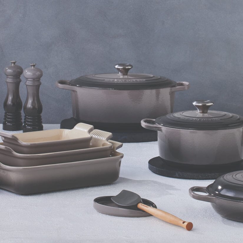 Le Creuset - Lepelhouder ovaal Flint 15cm Keukengerei houder Le Creuset