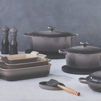 Le Creuset - Porte-cuillères ovale Flint 15 cm, porte-ustensiles de cuisine Le Creuset