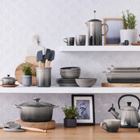 Le Creuset - Porte-cuillères ovale Flint 15 cm, porte-ustensiles de cuisine Le Creuset