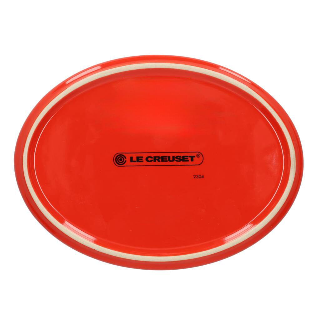Le Creuset - Lepelhouder ovaal Kersenrood 15cm Lepelhouder Le Creuset
