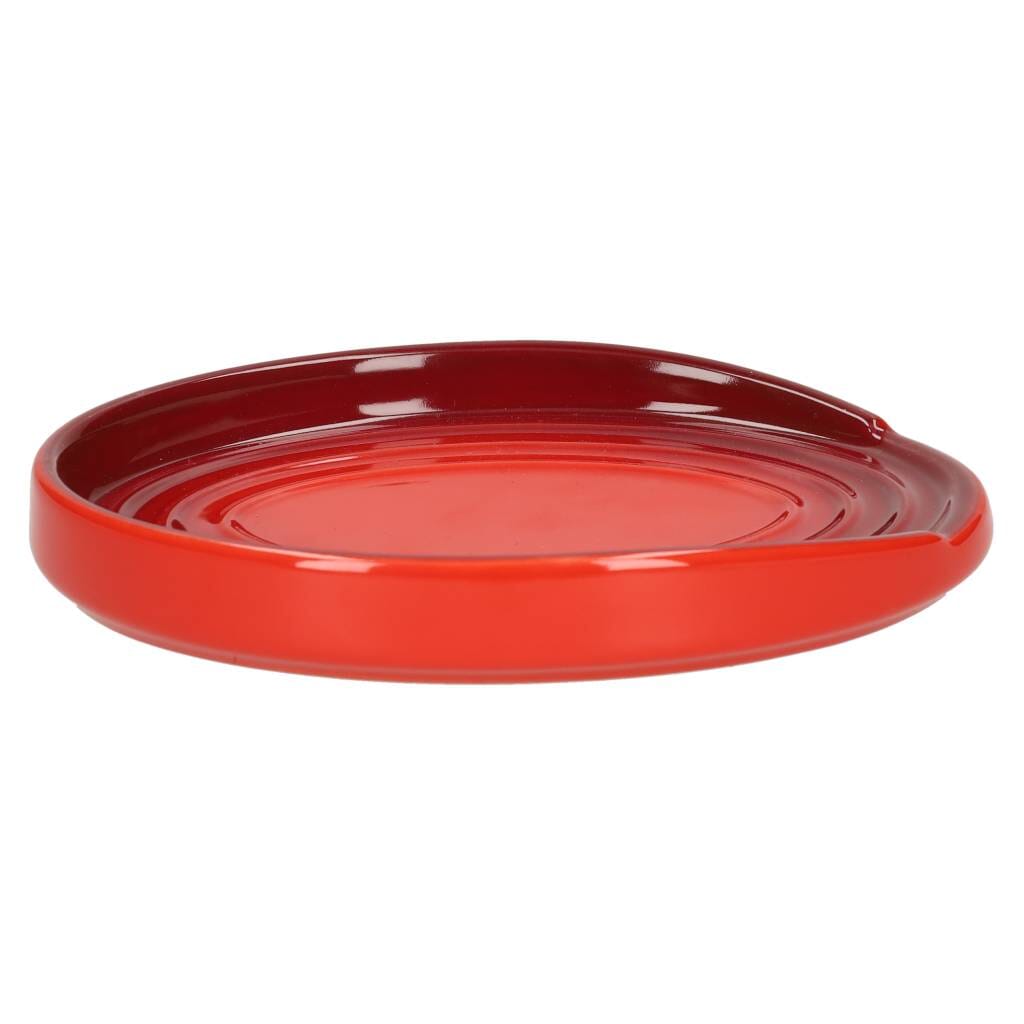 Le Creuset - Lepelhouder ovaal Kersenrood 15cm Lepelhouder Le Creuset