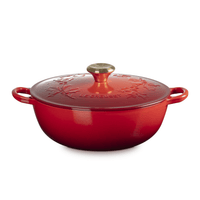 Le Creuset - Marmite Holly Kersenrood 26 cm 4,1 L Braadpan Le Creuset