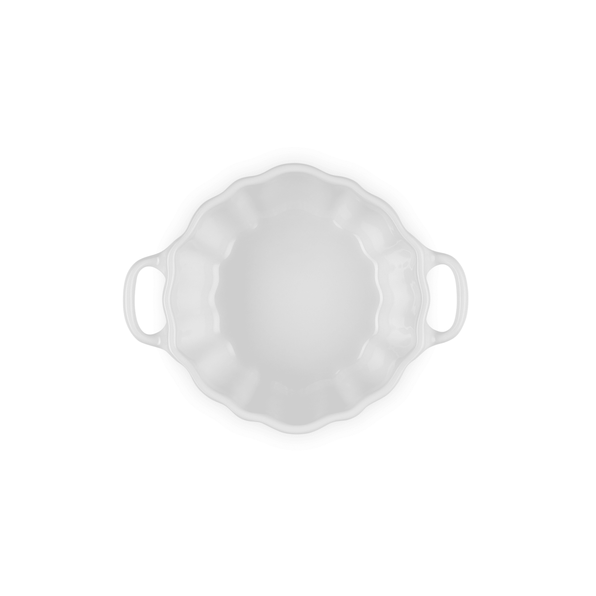Le Creuset - Mini-braad/Stoofpan Pompoen Wit 0,35 L Le Creuset