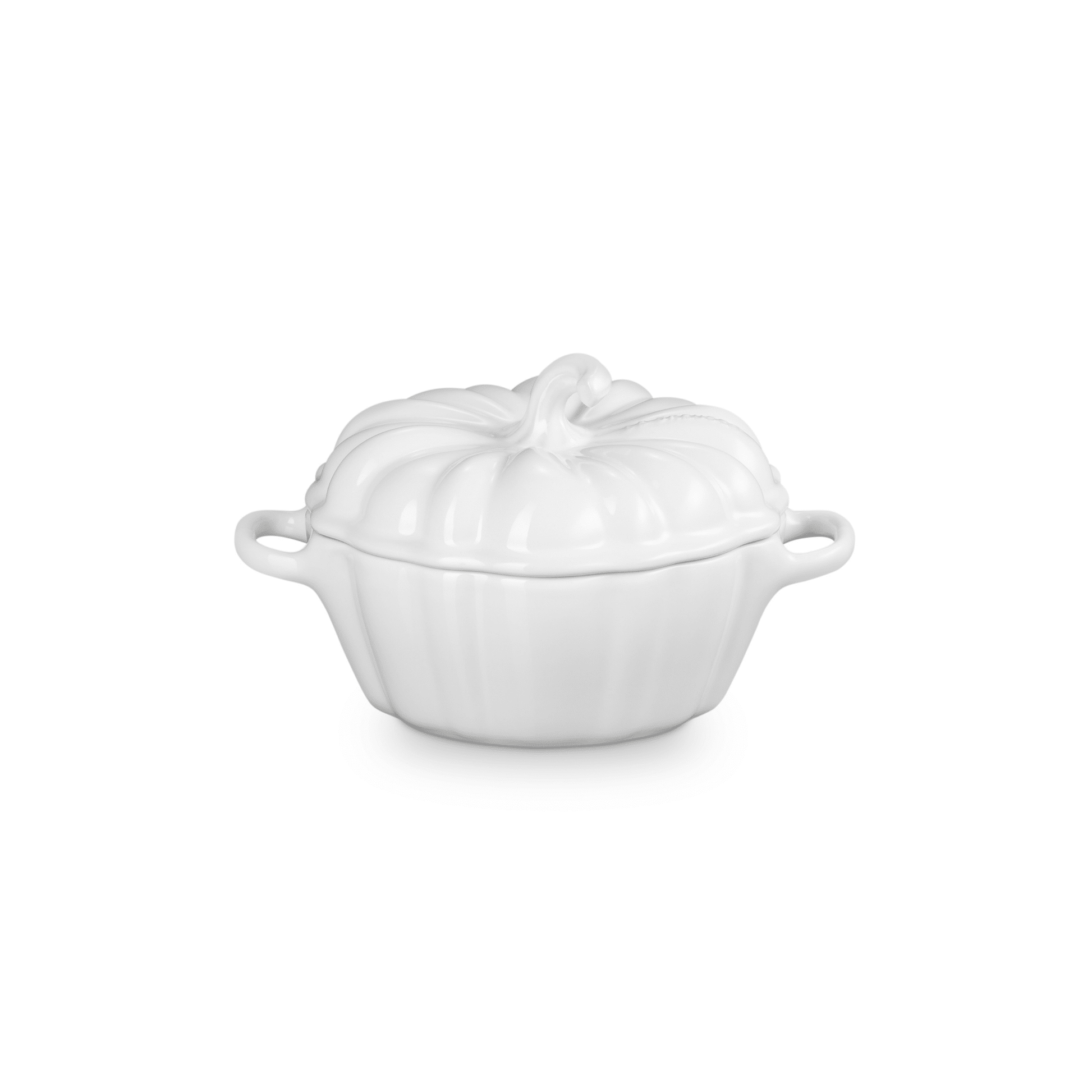 Le Creuset - Mini-braad/Stoofpan Pompoen Wit 0,35 L Le Creuset