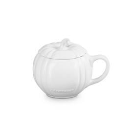 Le Creuset - Mok Pompoen Wit 0,4 L Le Creuset - Mok Pompoen Wit 0,4 L Le Creuset