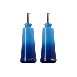 Le Creuset - Olie- en Azijnset Azure 20x9cm 0,3l - 2 stuks Le Creuset - Olie- en Azijnset Azure 20x9cm 0,3l - 2 stuks Olie en azijnstel Le Creuset