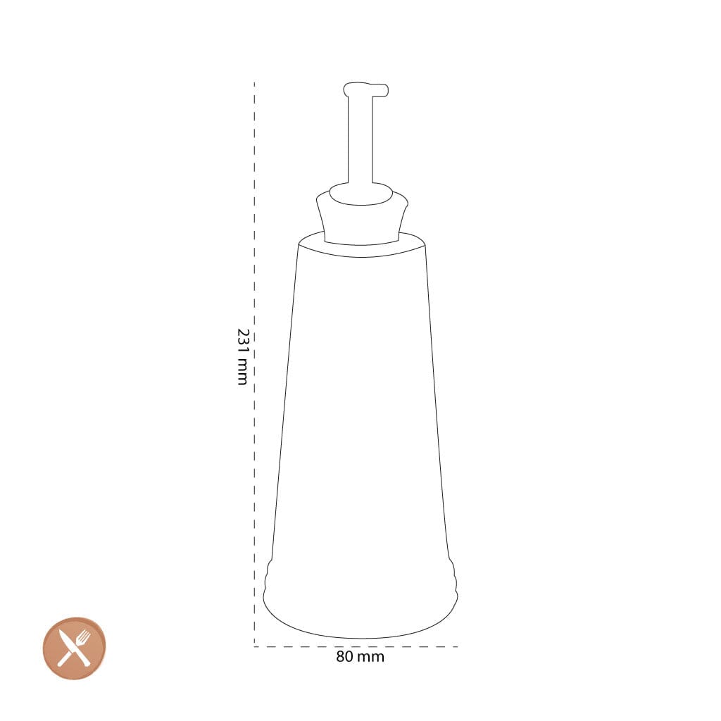 Le Creuset - Olie- en Azijnset Kersenrood 20x9cm 0,3l Azijnset Le Creuset