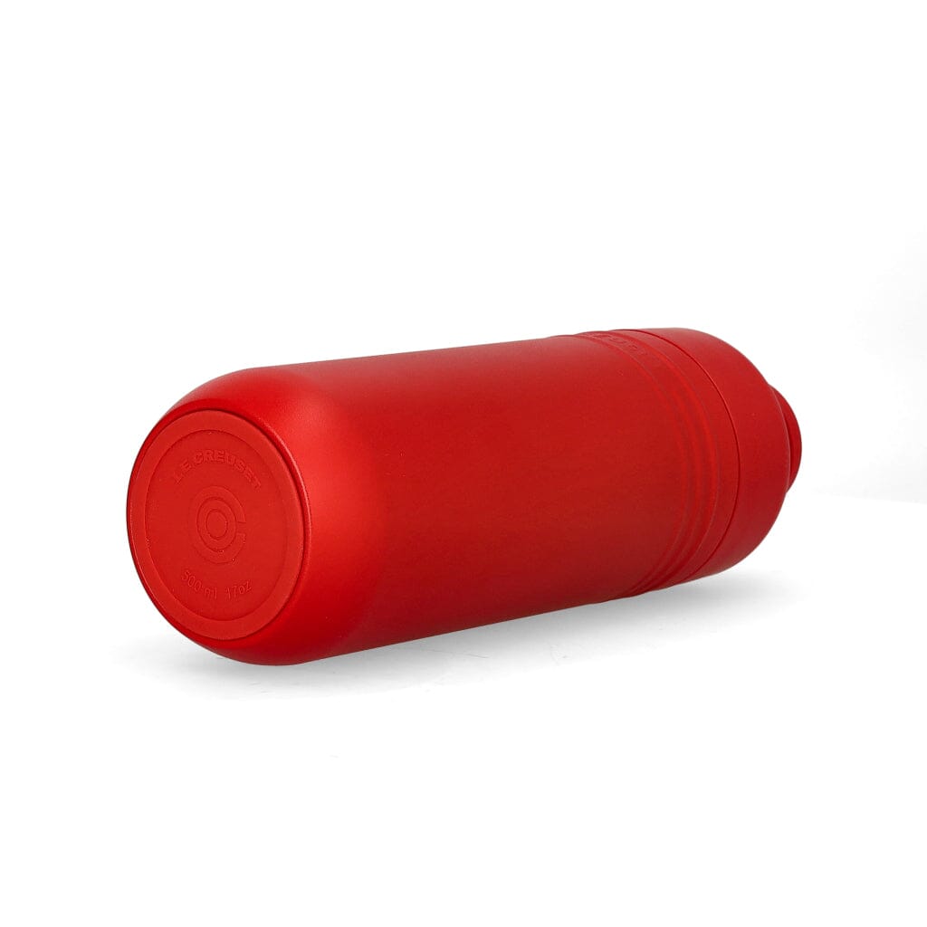 Le Creuset - On The Go Drinkfles 0,5L Kersenrood Thermosfles Le Creuset