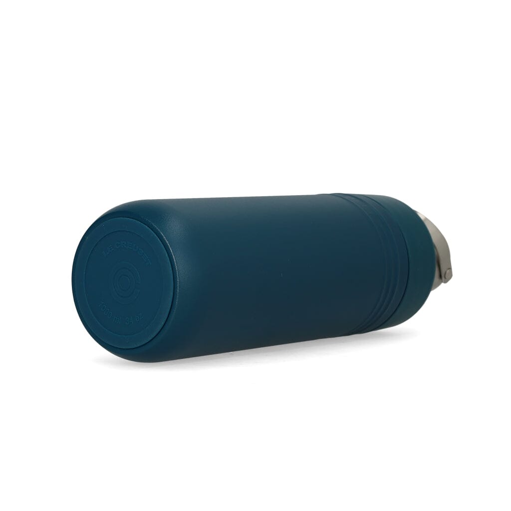Le Creuset - On The Go Drinkfles 1L Deap Teal Thermosfles Le Creuset
