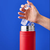 Le Creuset - On The Go Drinkfles 1L Kersenrood Thermosfles Le Creuset