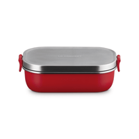 Le Creuset - Boîte à lunch nomade 0,9 L Rouge cerise