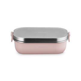 Le Creuset - Boîte à lunch On The Go 0,9 L Rose coquillage Le Creuset - On The Go Lunchbox 0,9L Shell Pink Voedingscontainer Le Creuset