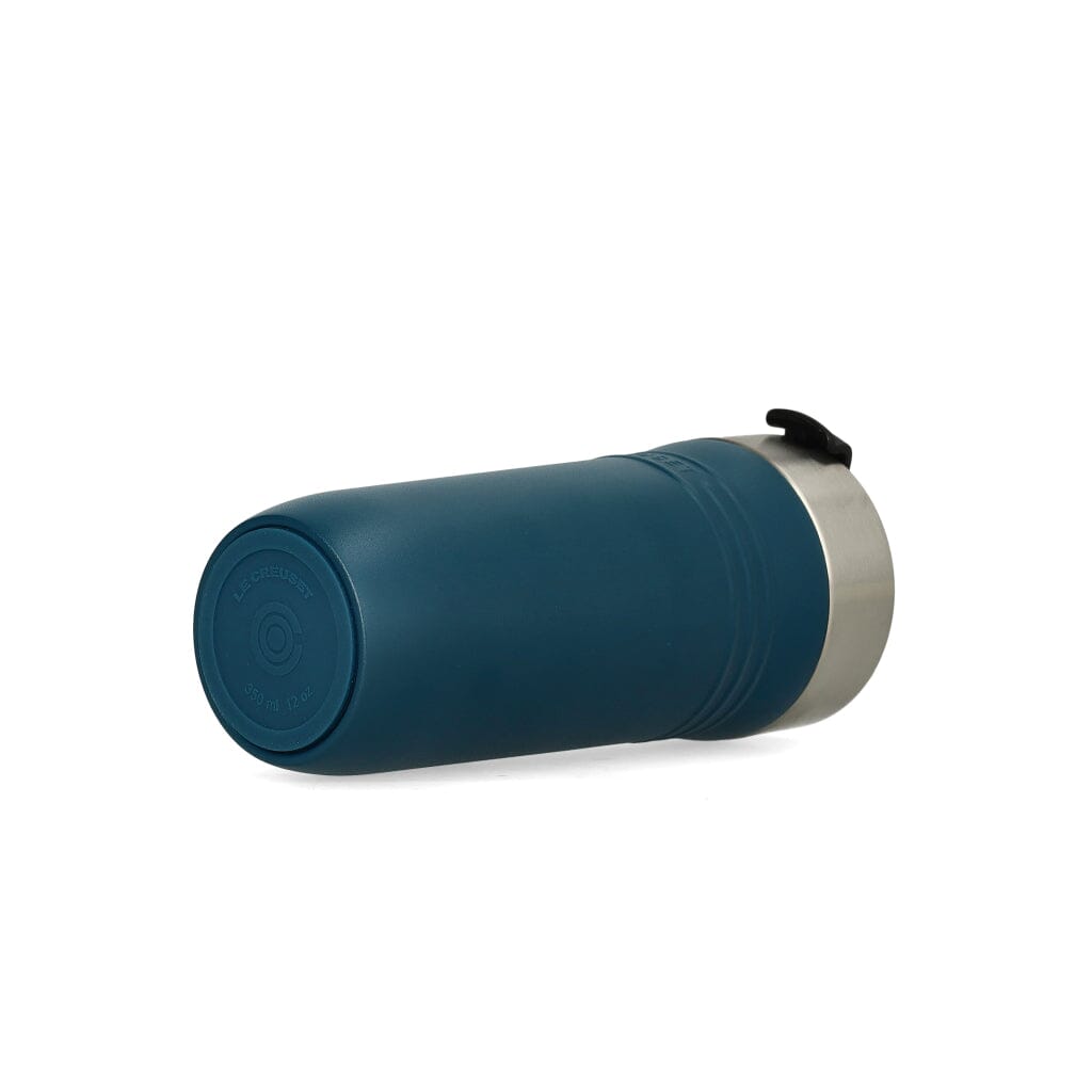 Le Creuset - On The Go Thermosbeker 0,35L Deap Teal Thermosfles Le Creuset