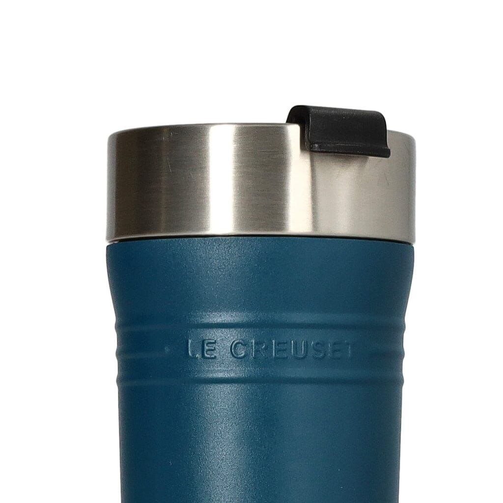 Le Creuset - On The Go Thermosbeker 0,35L Deap Teal Thermosfles Le Creuset