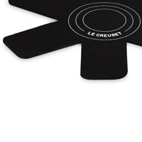 Le Creuset - Pannenbeschermers set van 3 Zwart Pannenbeschermer Le Creuset