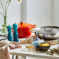 Moulin à poivre Le Creuset Bleu Caraïbes 21 cm