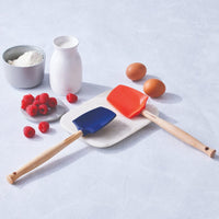 Le Creuset - Premium grote lepelspatel Azure Spatel Le Creuset