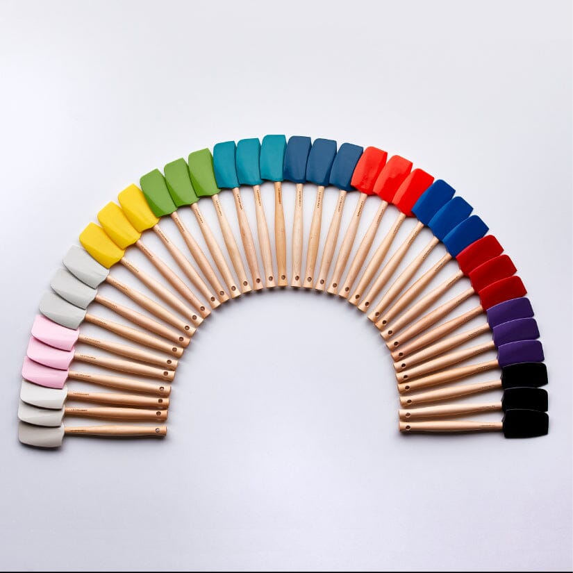 Le Creuset - Premium medium spatel Caribbean Blue Spatelset Le Creuset