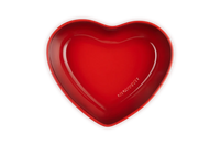Le Creuset - Serveerschaal Hart Kersenrood 30 cm serveerschaal Le Creuset