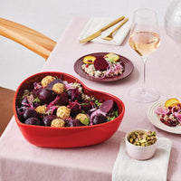 Le Creuset - Serveerschaal Hart Kersenrood 30 cm Serveerschaal Le Creuset