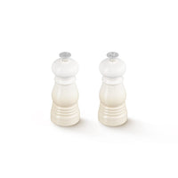 Le Creuset - Set van 2 Kleine Molens Meringue 11cm Peper- en Zoutmolen set Le Creuset