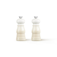 Le Creuset - Set van 2 Kleine Molens Meringue 11cm Peper- en Zoutmolen set Le Creuset