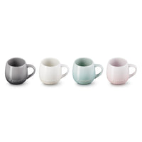Le Creuset - Set van 4 Mokken Coupe 0,32l Mok Le Creuset