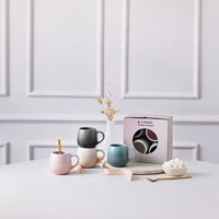 Le Creuset - Set van 4 Mokken Coupe 0,32l Mok Le Creuset