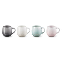 Le Creuset - Set van 4 Mokken Coupe 0,32l Mok Le Creuset
