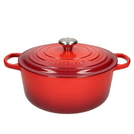 Le Creuset - Signature Braadpan Kersenrood 24 cm Le Creuset - Signature Braadpan Kersenrood 24 cm Braadpan Le Creuset