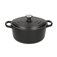 Le Creuset - Signature Braadpan Mat Zwart 20 cm (zwart interieur) Braadpan Le Creuset