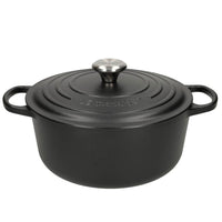 Le Creuset - Signature Braadpan Mat Zwart 28 cm (zwart interieur) Braadpan Le Creuset
