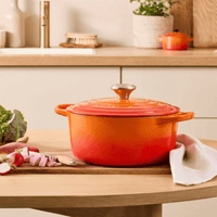 Le Creuset - Cocotte Signature Orange Rouge 28 cm Cocotte Le Creuset