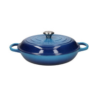 Le Creuset - Signature Campagnard Braadpan Azure 30 cm Braadpan Le Creuset