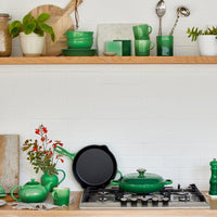 Le Creuset - Signature Campagnard Braadpan Bamboo 30 cm Braadpan Le Creuset