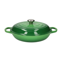 Le Creuset - Signature Campagnard Braadpan Bamboo 30 cm Braadpan Le Creuset