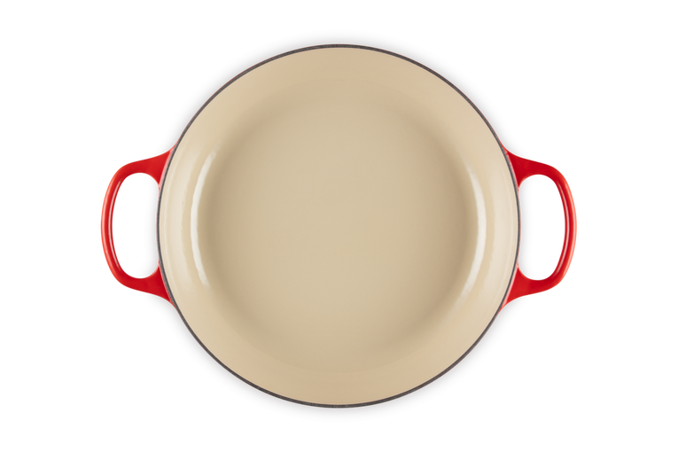 Le Creuset - Signature Campagnard Braadpan Kersenrood 30 cm Braadpan Le Creuset