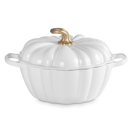 Le Creuset - Signature Pompoen Braadpan Wit 24 cm Le Creuset - Signature Pompoen Braadpan Wit 24 cm Braadpan Le Creuset