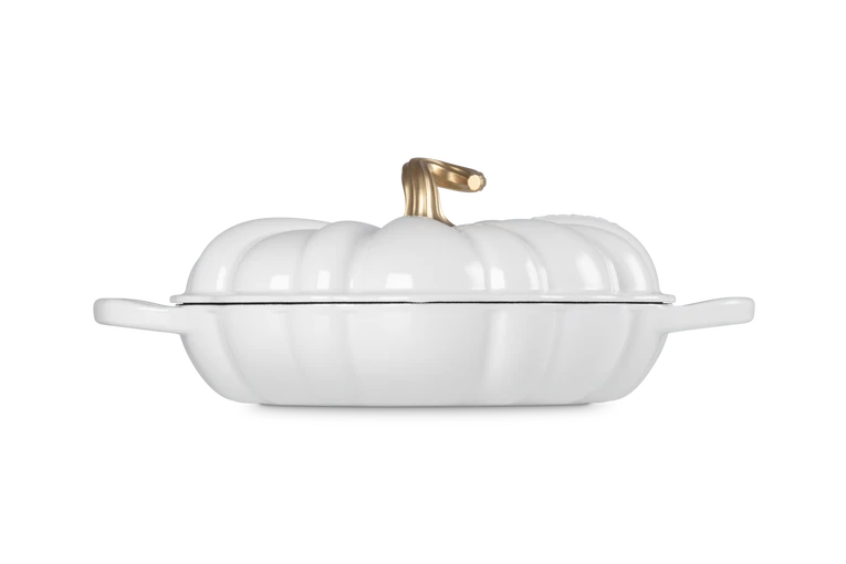 Le Creuset - Signature Pompoen Campagnard Wit 28 cm Braadpan Le Creuset