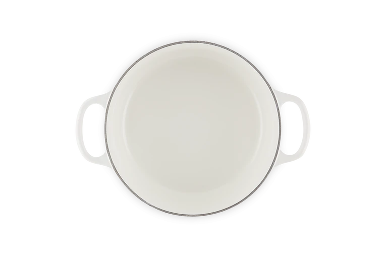 Le Creuset - Stoofpan Rond met Hartmotief in Geëmailleerd Gietijzer Braadpan Le Creuset