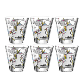 Leonardo - Tuimelaar 215ml eenhoorn Bambini Leonardo - Drinkglas Bambini Eenhoorn 215ml Leonardo