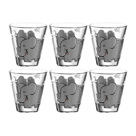Leonardo - Tuimelaar 215ml olifant Bambini Leonardo - Drinkglas Bambini Olifant 215ml Leonardo