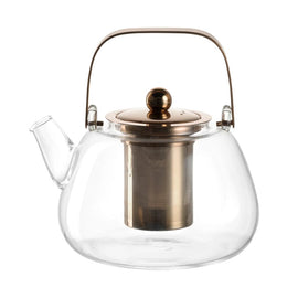 Leonardo - Theepot Te Per Te met metalen handvaten 1200ml Leonardo - GB/Teapot 1,2l w. metal handle Leonardo