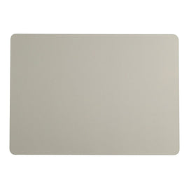 Leonardo - Placemat Leer 33x46cm - Licht Grijs Leonardo - Placemat Leer 33x46cm - Licht Grijs Leonardo