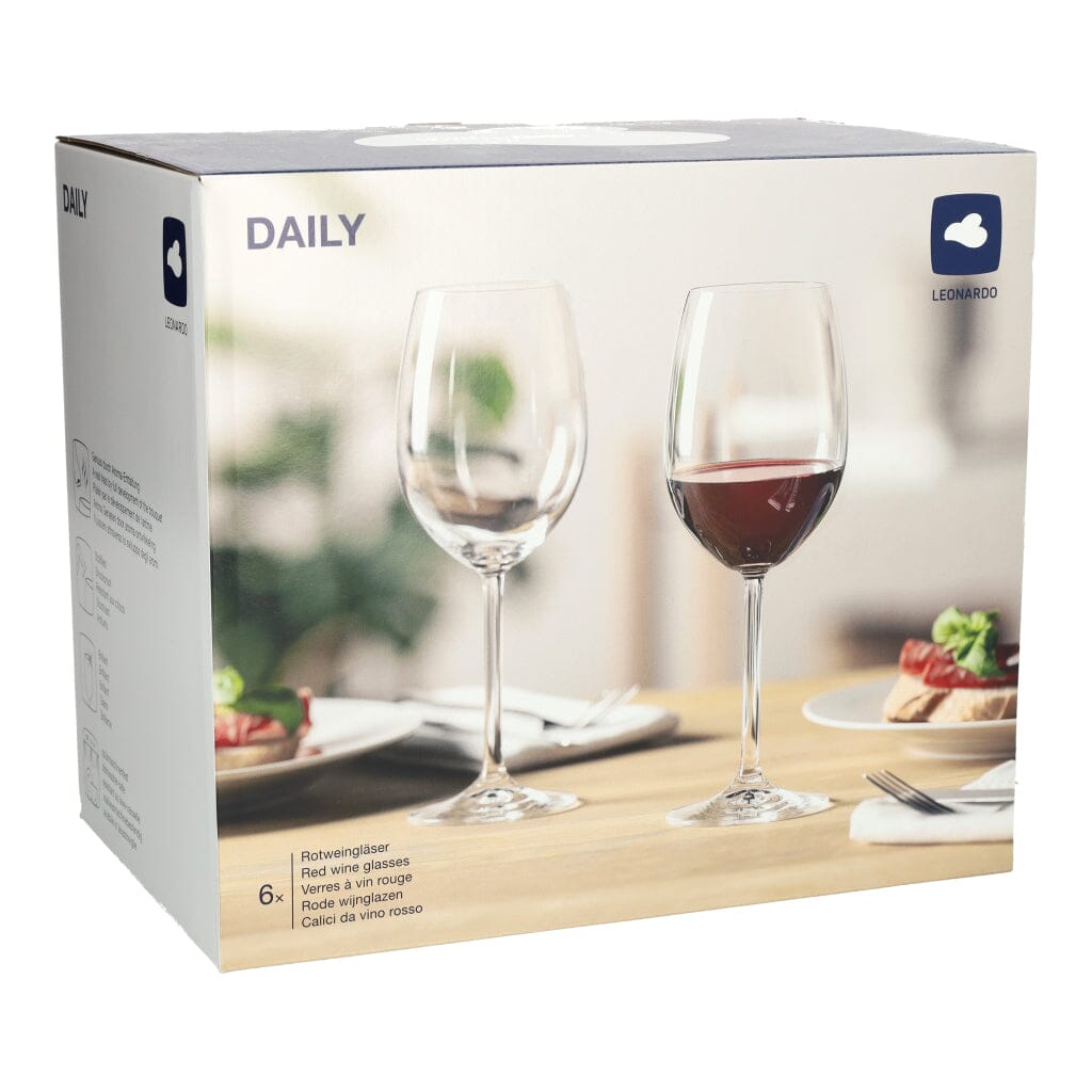 Leonardo - Red wine 460ml Daily Wijnglazen Leonardo
